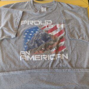 Patriotic themed unisex short-sleeve shirt